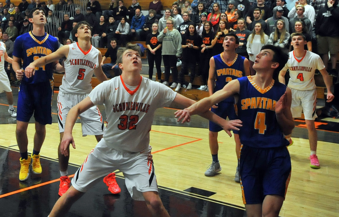 Boys basketball: Queensbury at Schuylerville